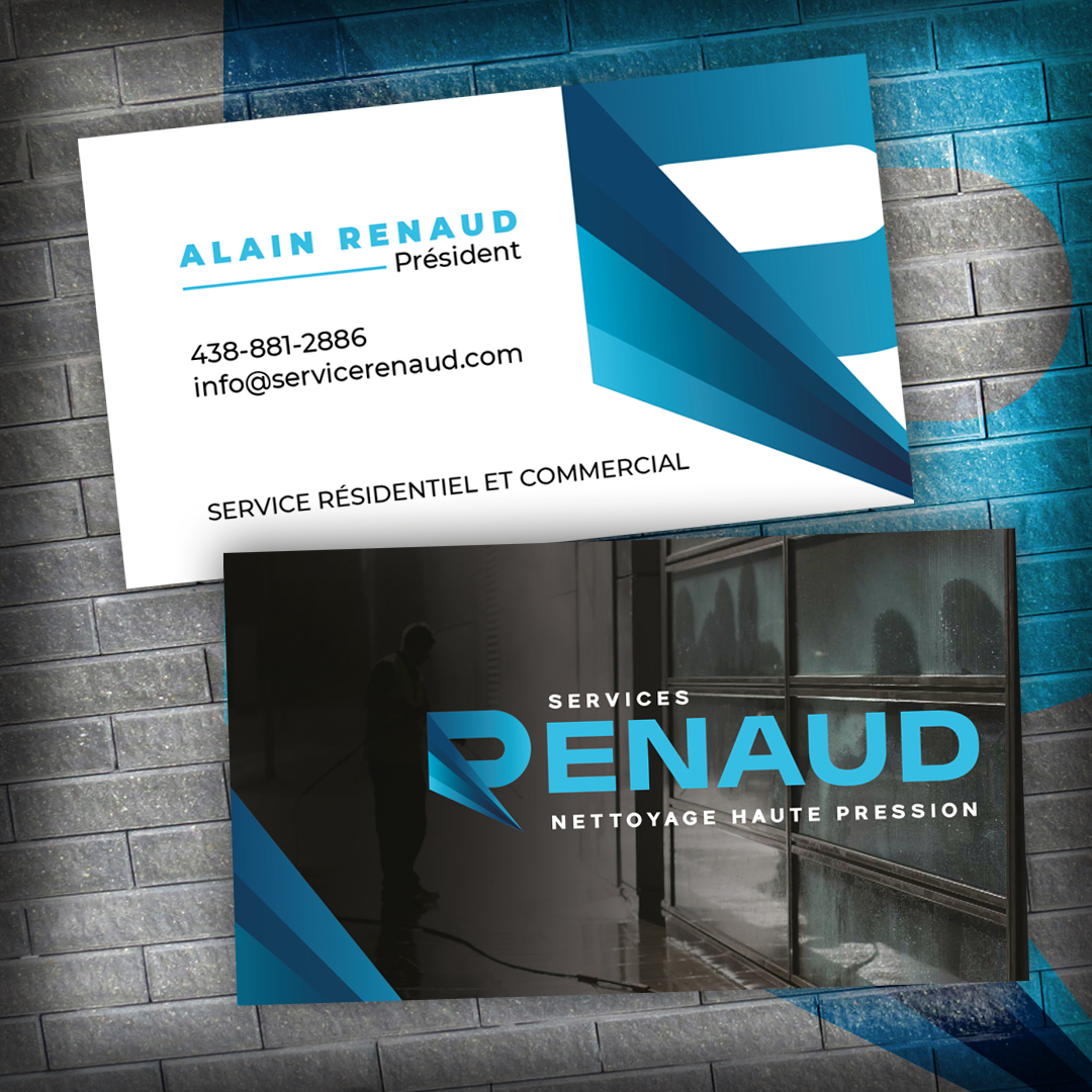 Carte professionnelle Services Renaud